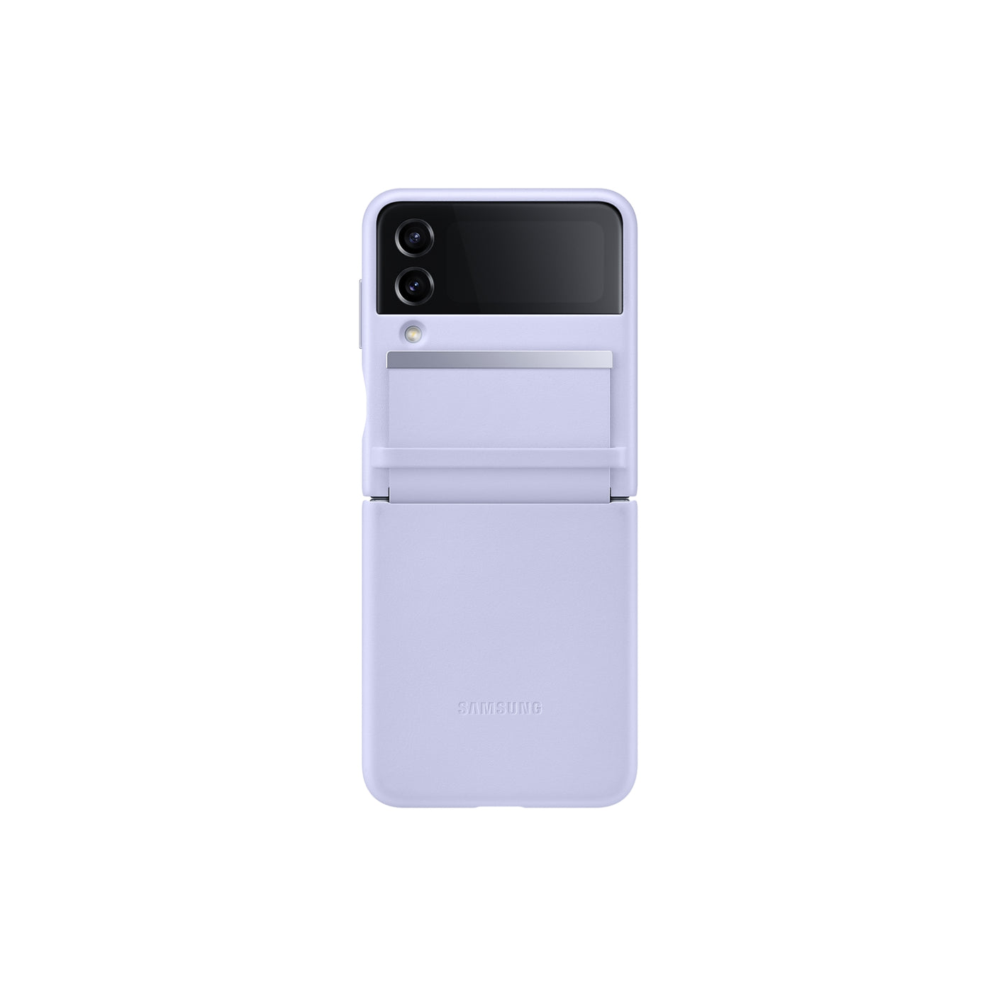SAMSUNG Galaxy Z Flip4 Flap Leather Cover Serenepurple