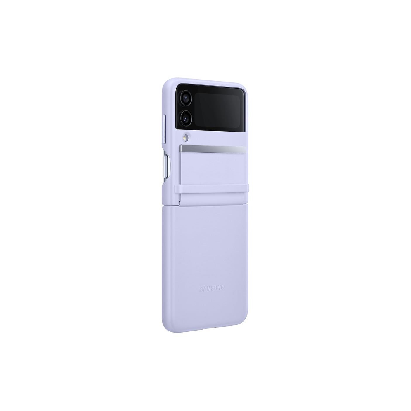 SAMSUNG Galaxy Z Flip4 Flap Leather Cover Serenepurple
