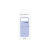 SAMSUNG Galaxy Z Flip4 Flap Leather Cover Serenepurple