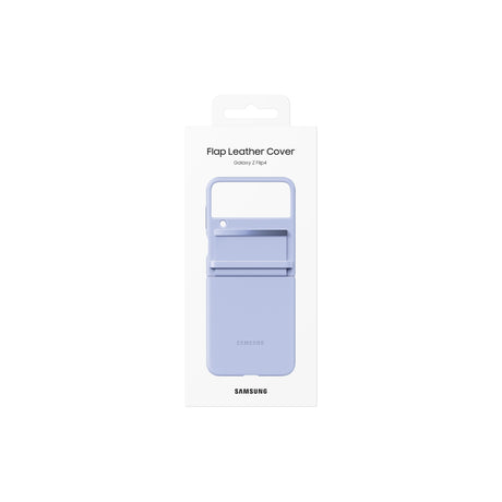 SAMSUNG Galaxy Z Flip4 Flap Leather Cover Serenepurple