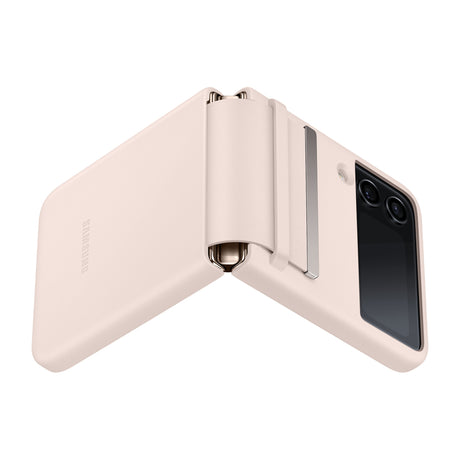 SAMSUNG Galaxy Z Flip4 Flap Leather Cover Peach
