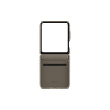 SAMSUNG Galaxy Z Flip5 Flap Eco-Leather Case Etoupe