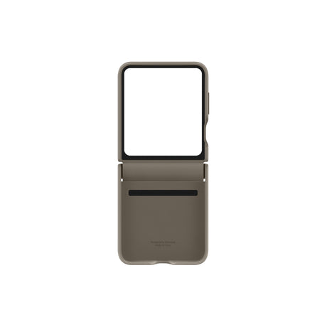 SAMSUNG Galaxy Z Flip5 Flap Eco-Leather Case Etoupe