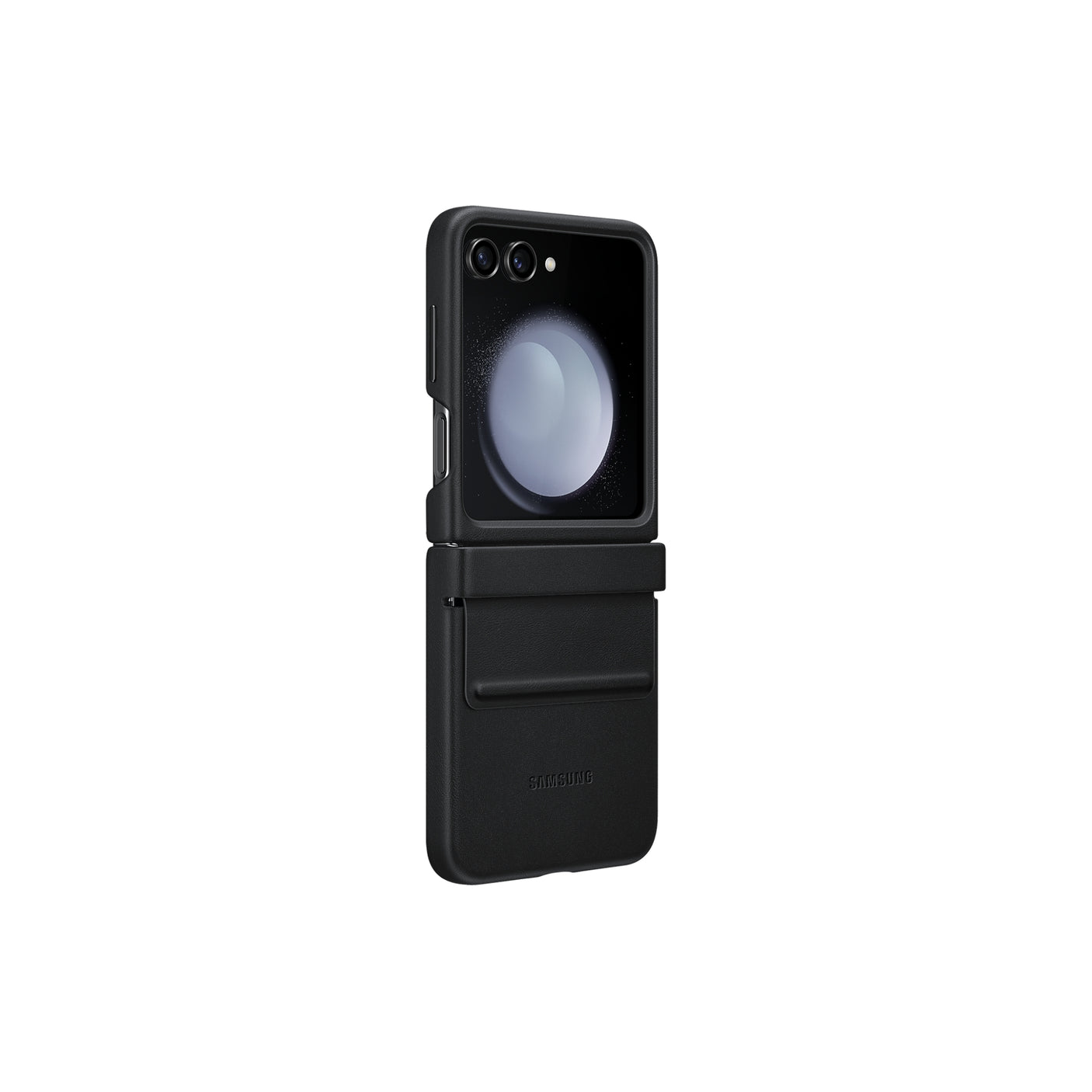SAMSUNG Galaxy Z Flip5 Flap Eco-Leather Case Black