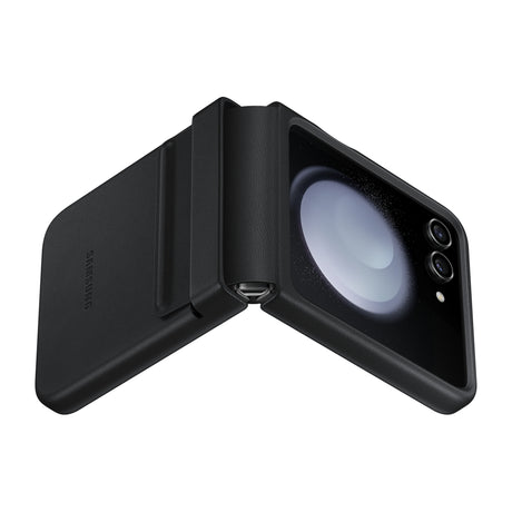 SAMSUNG Galaxy Z Flip5 Flap Eco-Leather Case Black