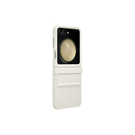 SAMSUNG Galaxy Z Flip5 Flap Eco-Leather Case Cream