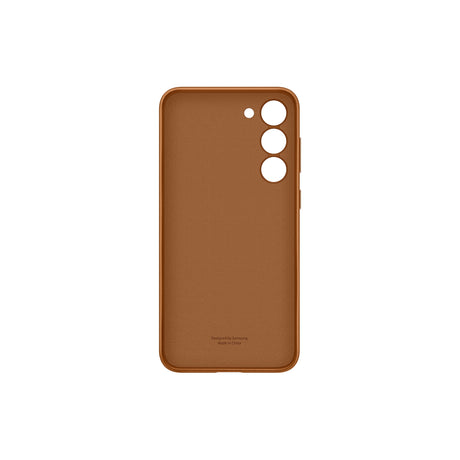 SAMSUNG Galaxy S23+ Leather Case Camel
