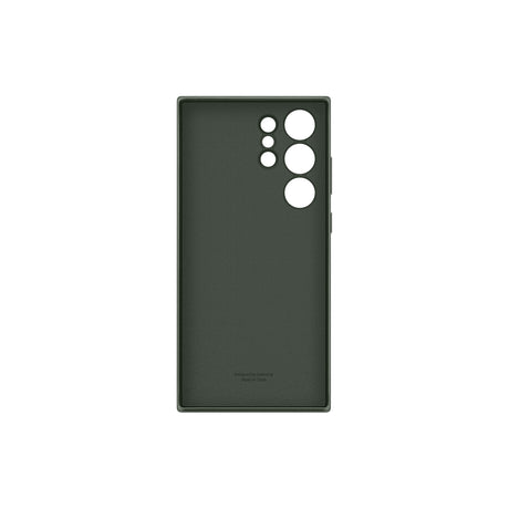 SAMSUNG Galaxy S23 Ultra Leather Case Green