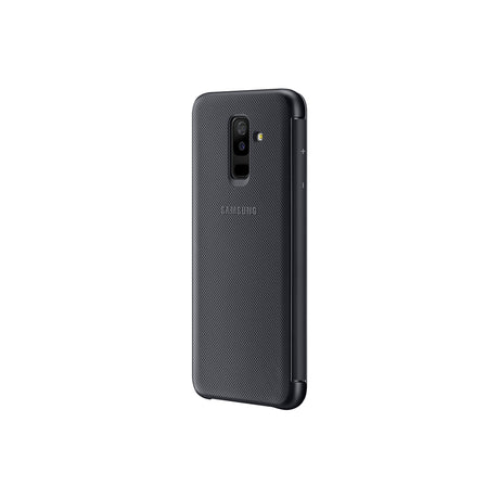 SAMSUNG Galaxy A6+ Wallet Cover Black