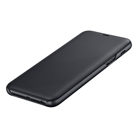 SAMSUNG Galaxy A6+ Wallet Cover Black