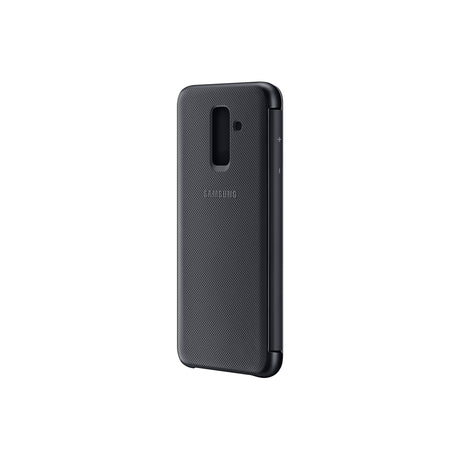 SAMSUNG Galaxy A6+ Wallet Cover Black
