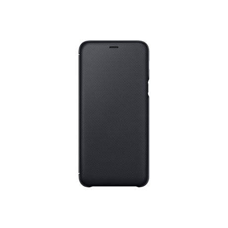 SAMSUNG Galaxy A6+ Wallet Cover Black
