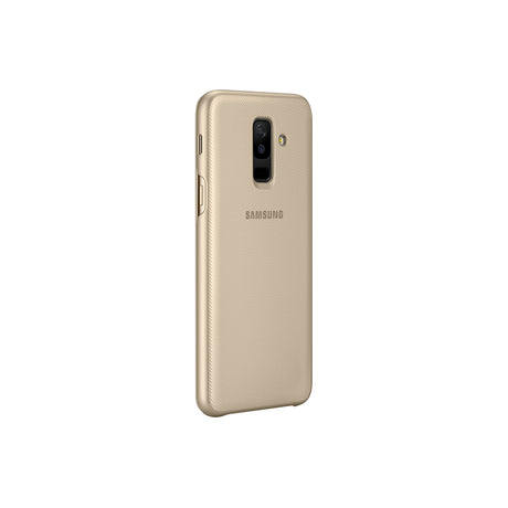 SAMSUNG Galaxy A6+ Wallet Cover Gold