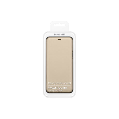 SAMSUNG Galaxy A6+ Wallet Cover Gold