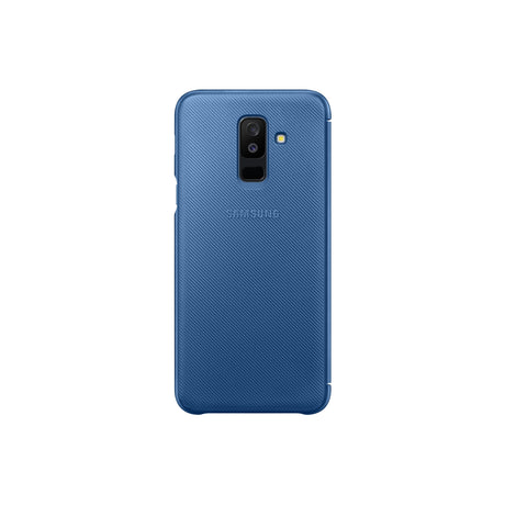 SAMSUNG Galaxy A6+ Wallet Cover Blue