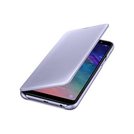 SAMSUNG Galaxy A6+ Wallet Cover Purple