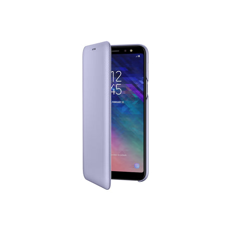SAMSUNG Galaxy A6+ Wallet Cover Purple