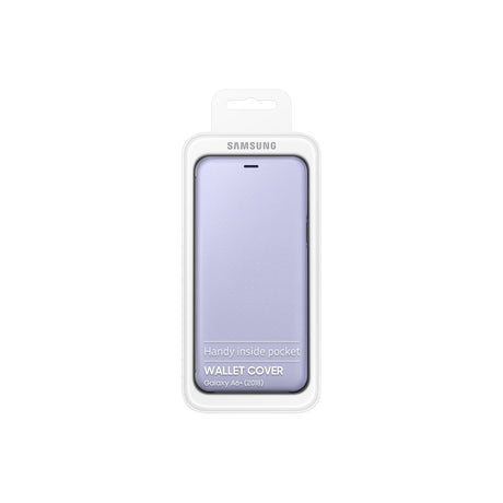SAMSUNG Galaxy A6+ Wallet Cover Purple