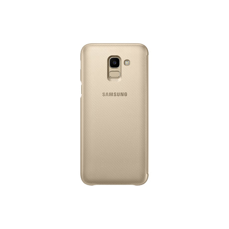SAMSUNG Galaxy J6 Wallet Cover Gold