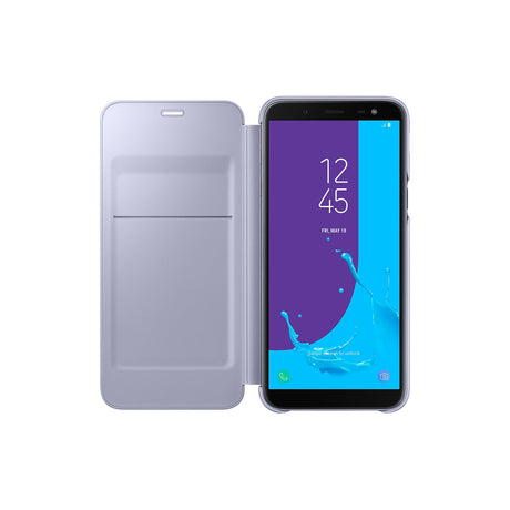 SAMSUNG Galaxy J6 Wallet Cover Purple