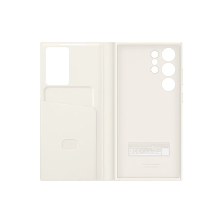 SAMSUNG Galaxy S23 Ultra Smart View Wallet Case Cream