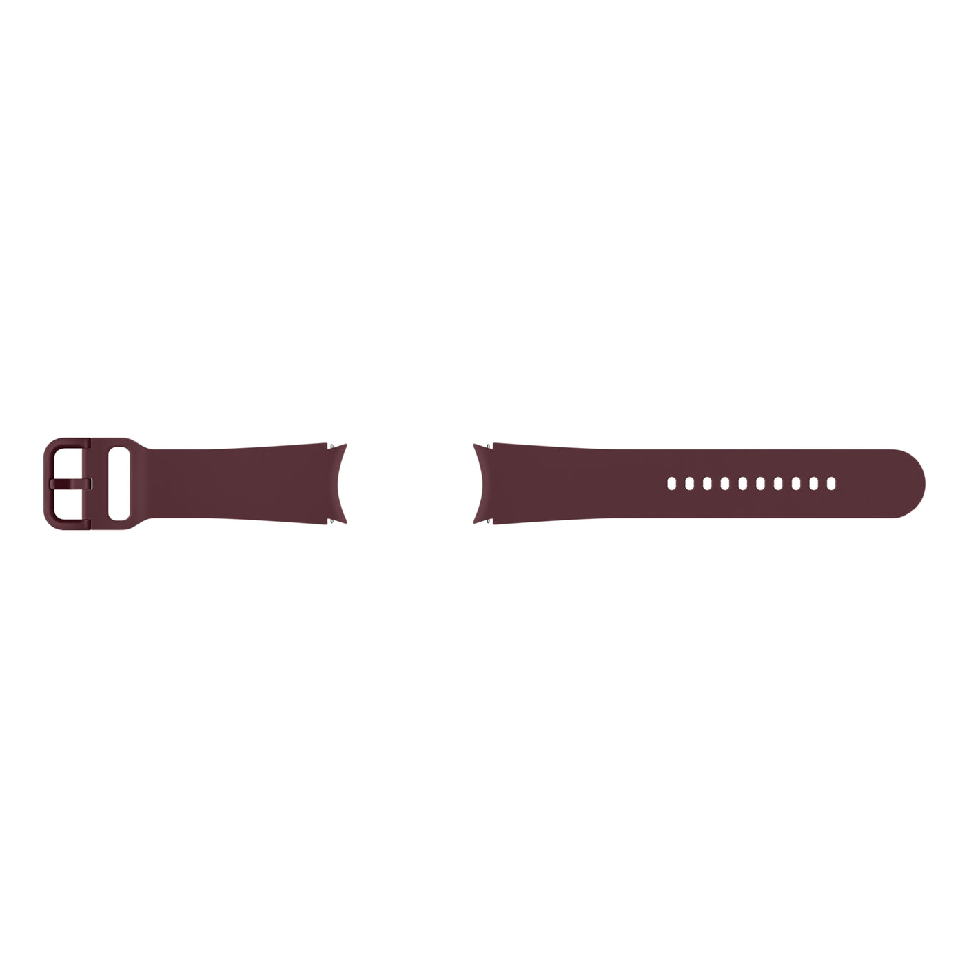 SAMSUNG Galaxy Watch4/Watch4 Classic Cinturino Sport M/L Burgundy