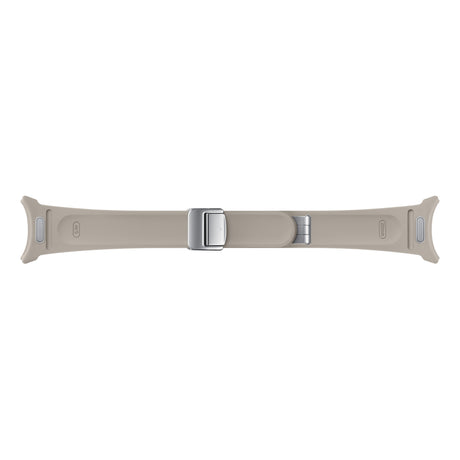 SAMSUNG Galaxy Watch6 D-Buckle Hybrid Eco-Leather Band Slim (S/M) Etoupe