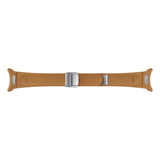 SAMSUNG Galaxy Watch6 D-Buckle Hybrid Eco-Leather Band Slim (S/M) Camel