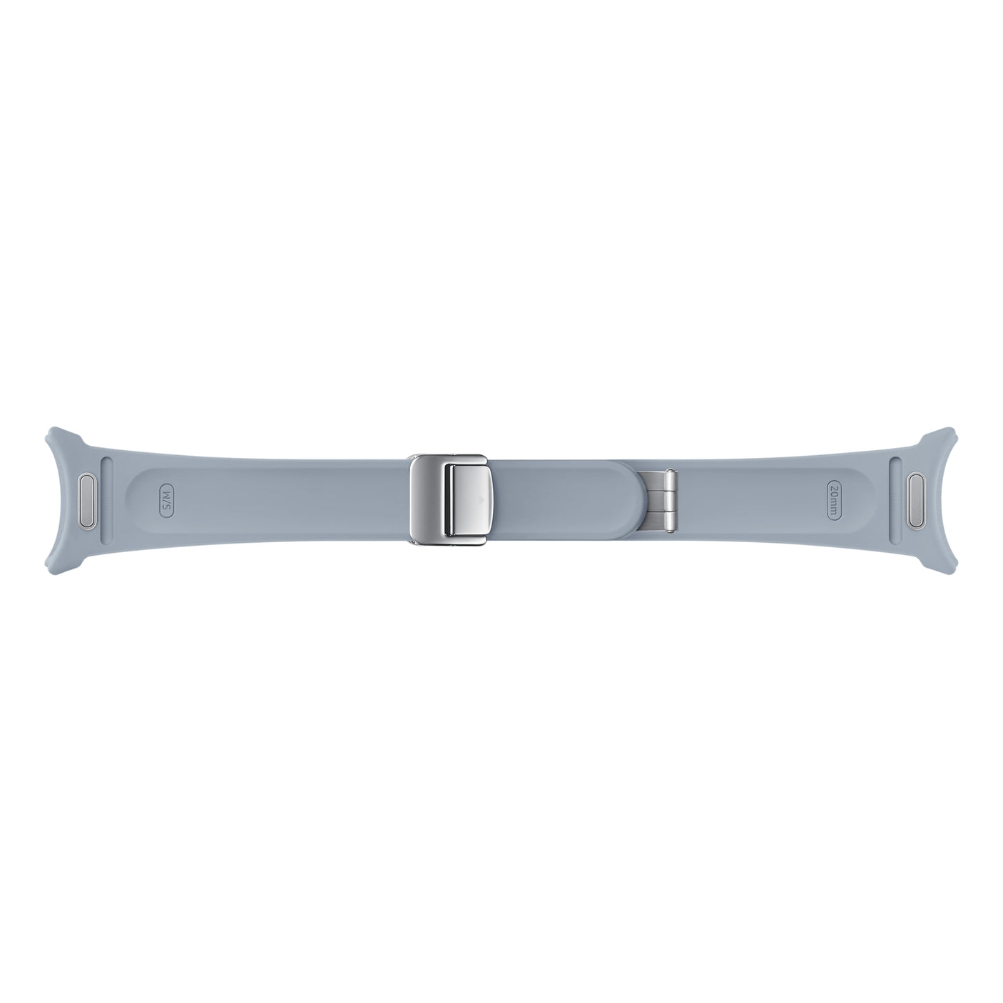 SAMSUNG Galaxy Watch6 D-Buckle Hybrid Eco-Leather Band Slim (S/M) Blue