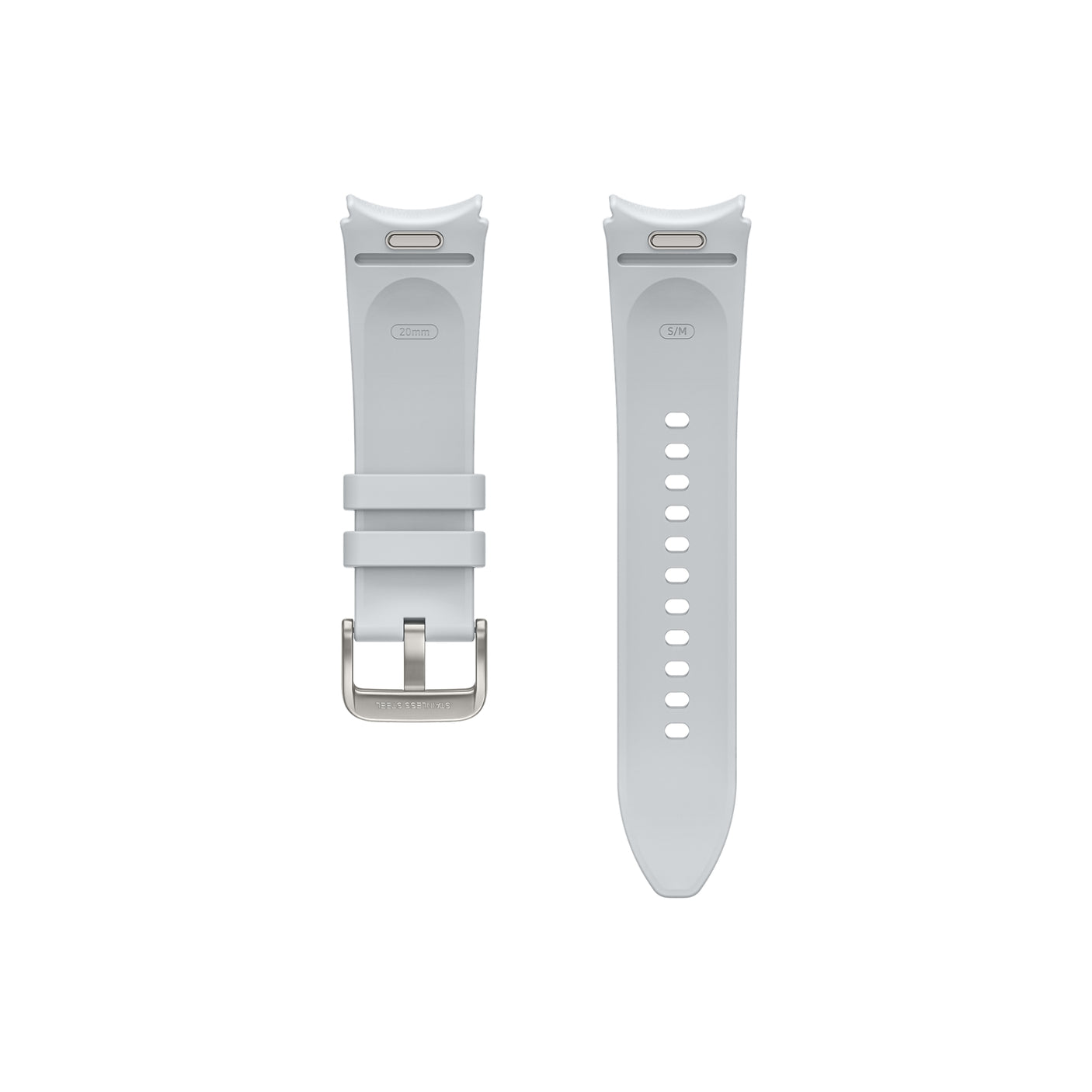 SAMSUNG Galaxy Watch6 Hybrid Eco-Leather Band (S/M) Silver