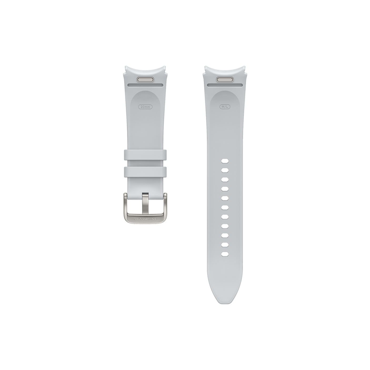 SAMSUNG Galaxy Watch6 Hybrid Eco-Leather Band (M/L) Silver