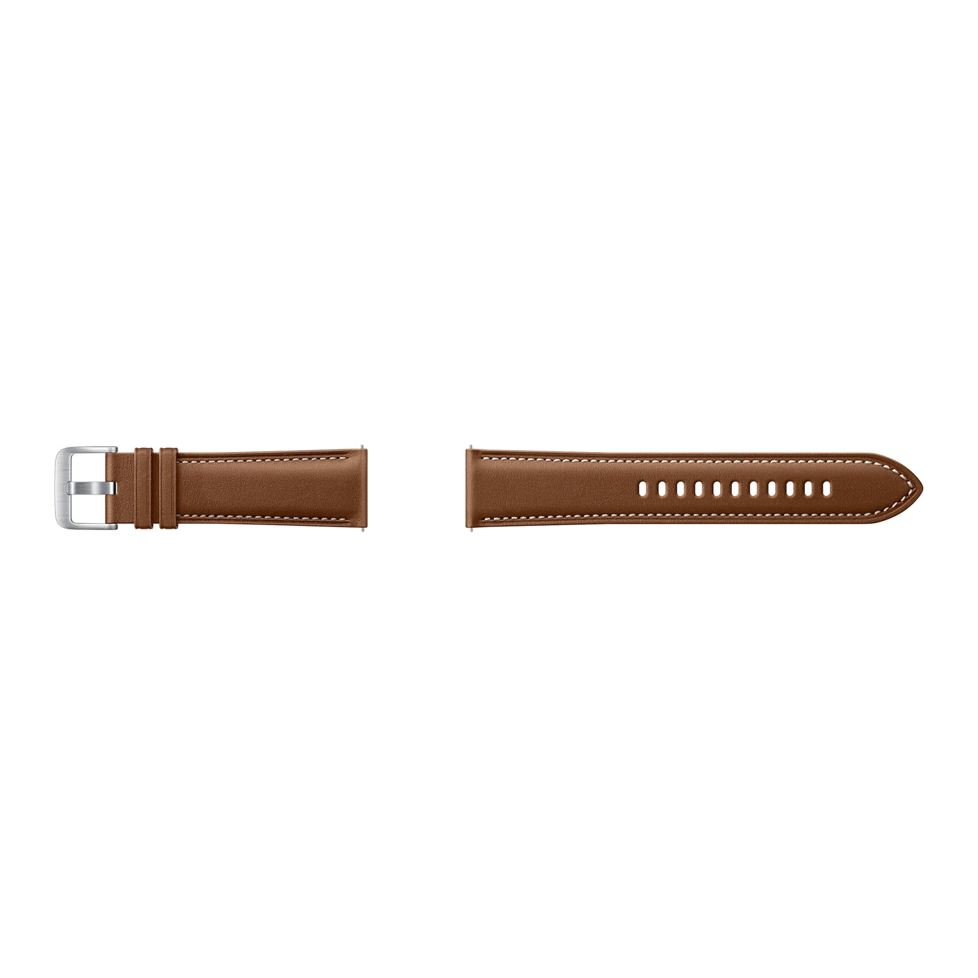 SAMSUNG Galaxy Watch3 Cinturino in pelle 22 mm Brown