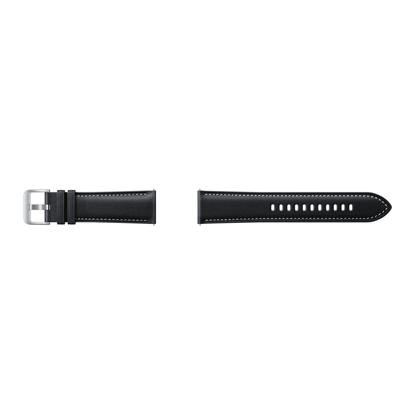 SAMSUNG Galaxy Watch3 Cinturino in pelle 22 mm Black