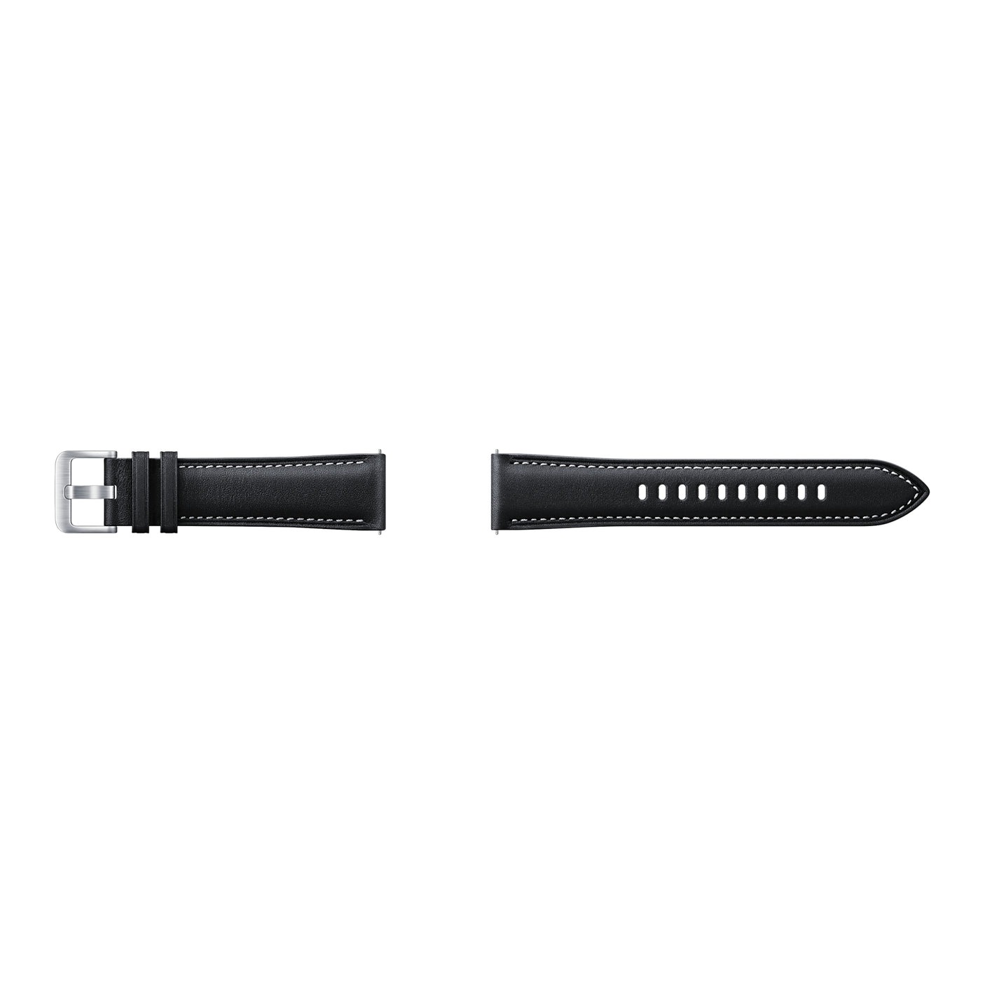 SAMSUNG Galaxy Watch3 Cinturino in pelle 20 mm Black