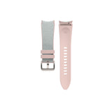 SAMSUNG Galaxy Watch4/Watch4 Classic Cinturino Hybrid Fabric #tide® Grey(Fabric) / Pink