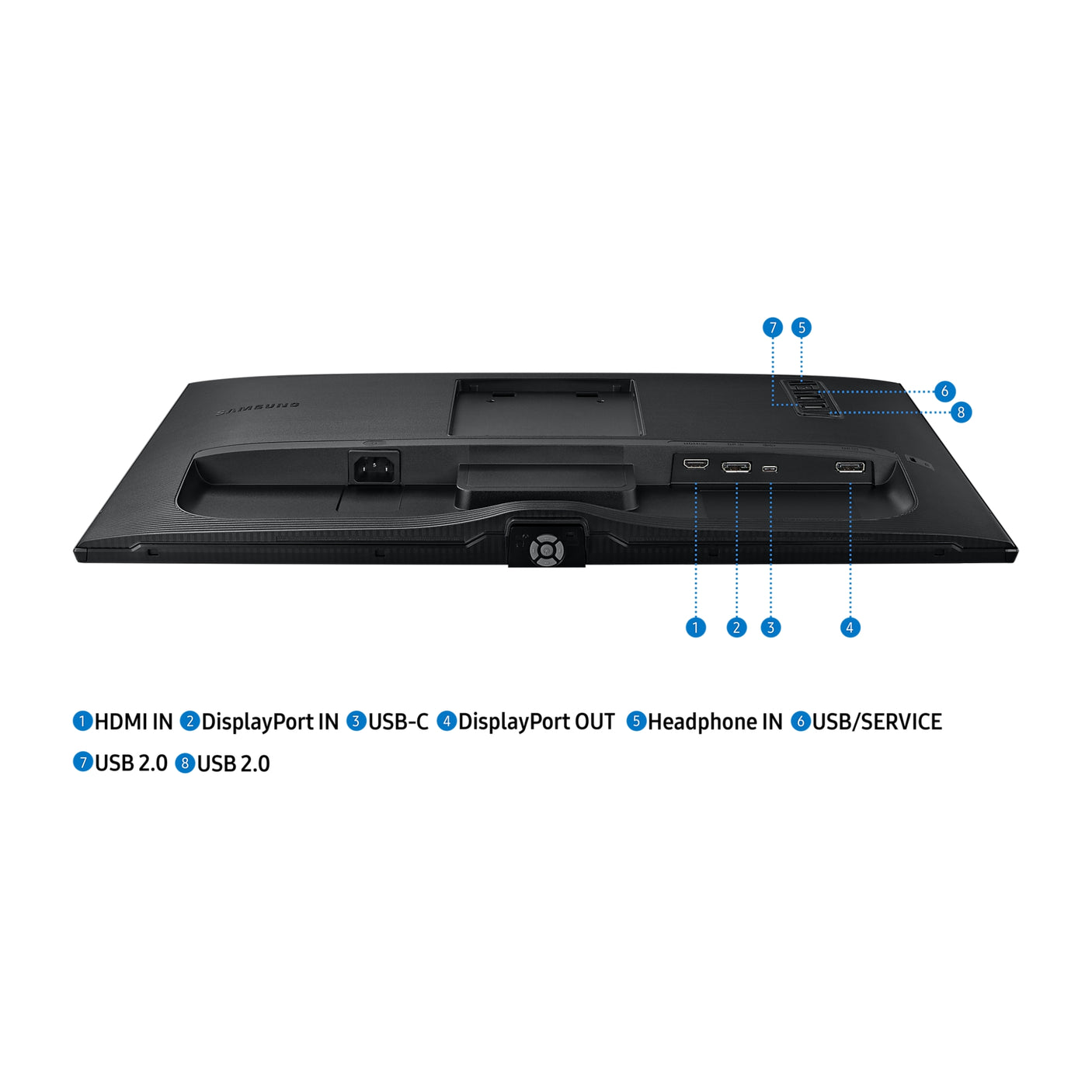 SAMSUNG Monitor HRM ViewFinity Serie S6 - S60UA da 24" QHD Flat