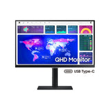 SAMSUNG Monitor HRM ViewFinity Serie S6 - S60UA da 24" QHD Flat