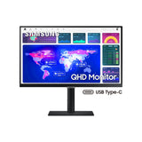 SAMSUNG Monitor HRM ViewFinity Serie S6 - S60UA da 24" QHD Flat