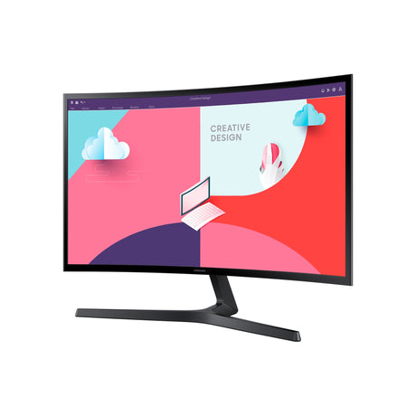 SAMSUNG Monitor Curvo Serie S36C da 24'' Full HD Black