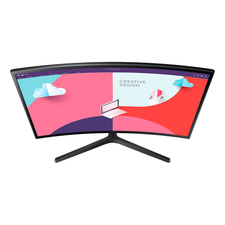 SAMSUNG Monitor Curvo Serie S36C da 24'' Full HD Black