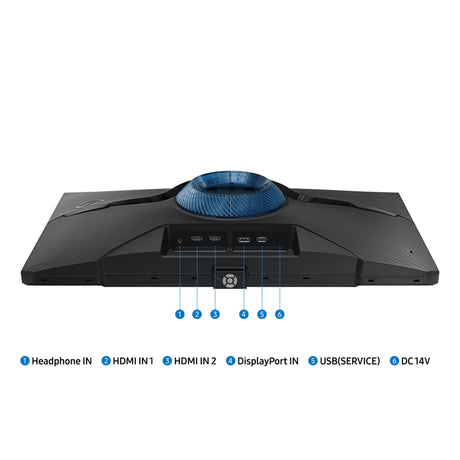 SAMSUNG Monitor Gaming Odyssey Serie G4 - G40B da 25'' Full HD Flat Black