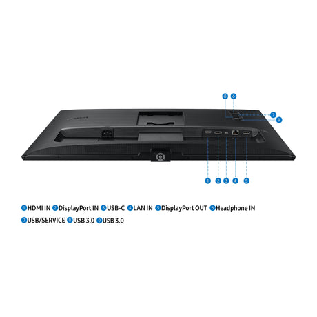 SAMSUNG Monitor HRM ViewFinity Serie S6 - S60UA da 27" QHD Flat