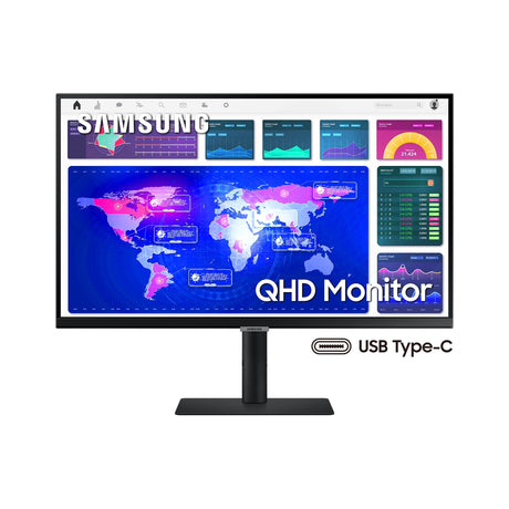 SAMSUNG Monitor HRM ViewFinity Serie S6 - S60UA da 27" QHD Flat