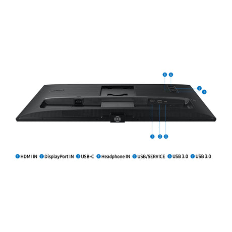 SAMSUNG Monitor HRM ViewFinity Serie S8 - S80UA da 27'' UHD Flat