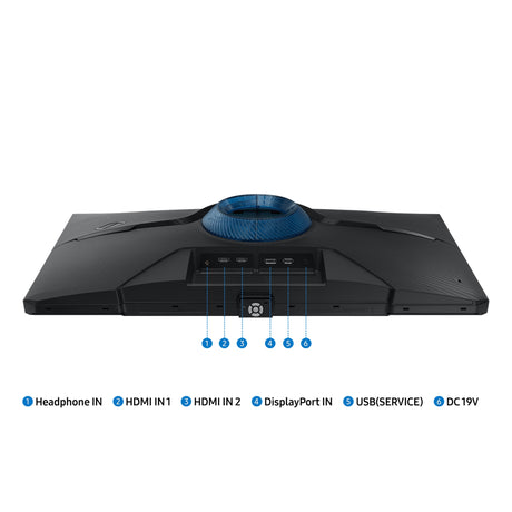 SAMSUNG Monitor Gaming Odyssey Serie G4 - G40B da 27'' Full HD Flat Black