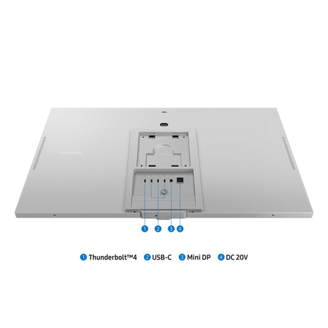 SAMSUNG Monitor HRM ViewFinity S9 - S90PC da 27'' 5K Flat Lightgray