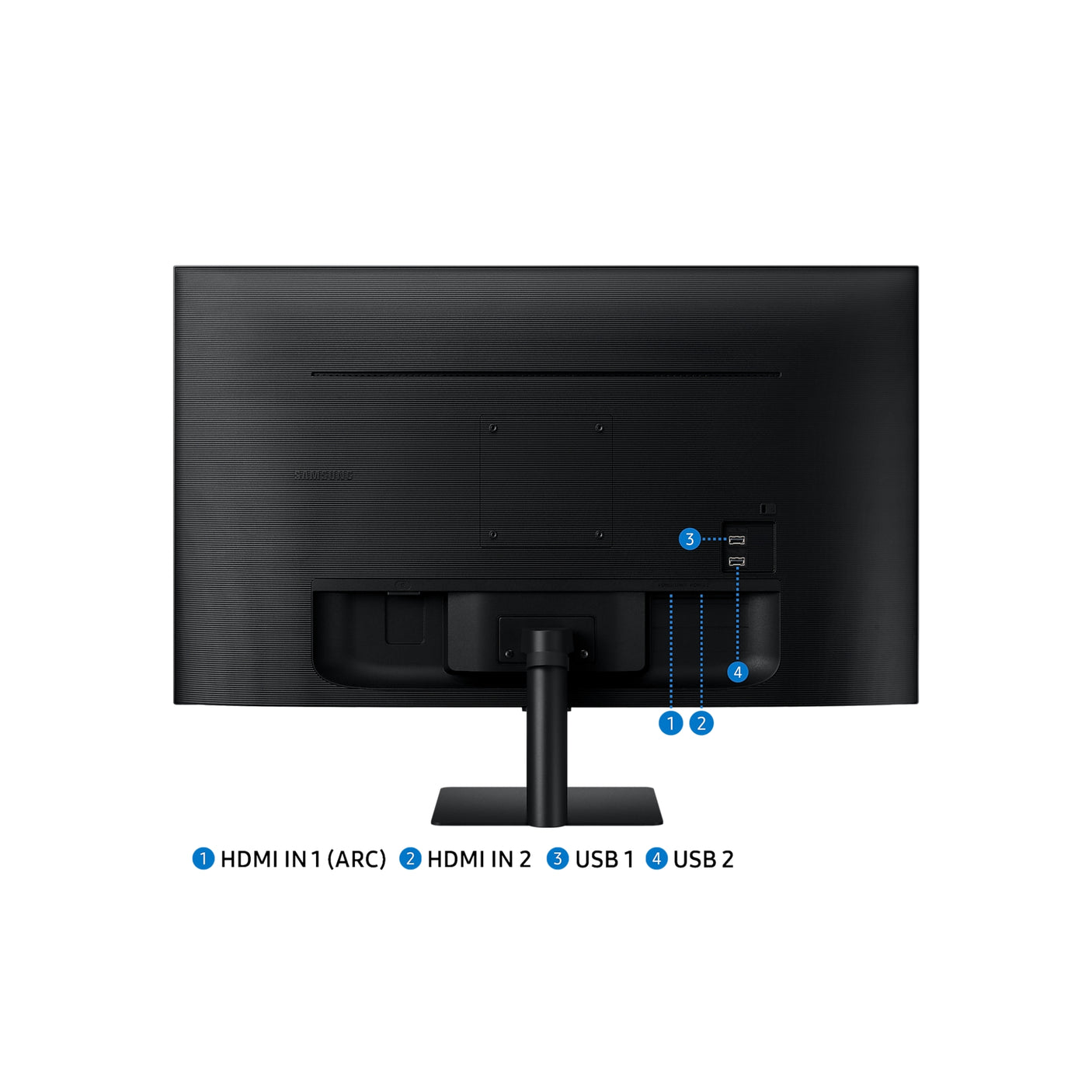 SAMSUNG Smart Monitor M5 - M50D da 27'' Full HD Flat Black