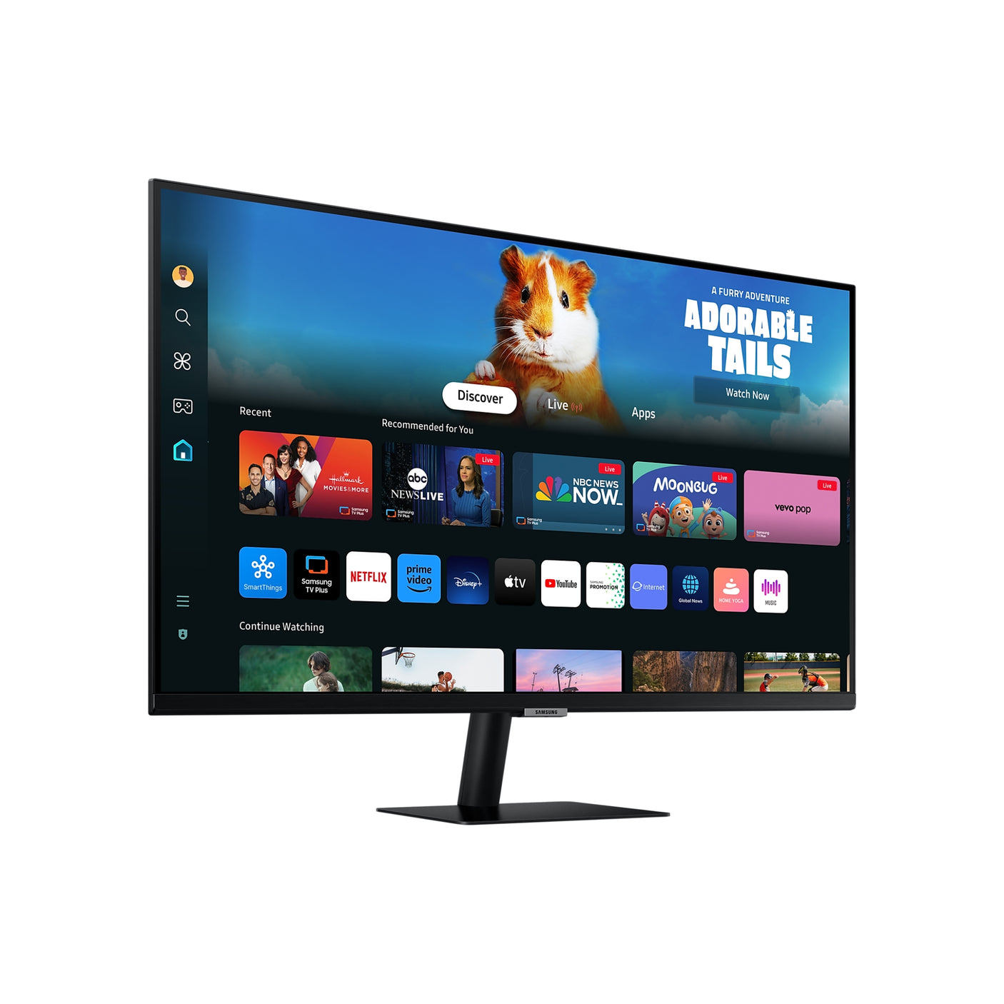 SAMSUNG Smart Monitor M5 - M50D da 27'' Full HD Flat Black
