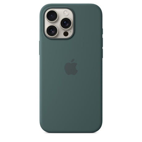 APPLE Custodia MagSafe in silicone per iPhone 16 Pro Max - Lake Green