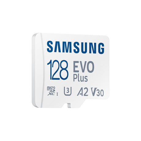SAMSUNG EVO Plus microSD Memory Card 128GB (2024) White